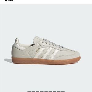SAMBA OG SHOES 8.5 women’s 

Aluminium / Chalk White / Wonder Beige